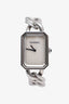 Pre-loved Chanel™ Stainless Steel Mother of Pearl 20mm Chain Premiere Quartz Watch