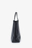 Prada Black Sequin Logo Mesh Tote Bag with Pouch