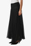 Kallmeyer Black Sheer 'Alyse' Gusset Skirt Size 2