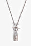 Hermès Silver Tone Kelly Cadenas Necklace