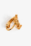 Saint Laurent Gold-Toned YSL Ear Cuff