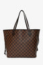 Louis Vuitton Brown Damier Ebene Neverfull MM with Pouch