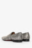 Christian Louboutin Silver/Green Dandelion Spike Loafers Size 43.5 Mens