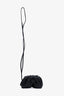Bottega Veneta Black Leather 'The Pouch' Coin Purse Bag