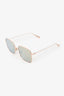 Christian Dior Rose Gold-Tone DiorStellaire Square Sunglasses