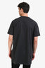 Acne Studios Black Cotton Oversized T-Shirt Size S Men's