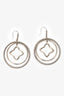 David Yurman Sterling Silver Quatrefoil Drop Earrings