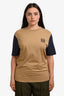Loewe Brown/Blue Cotton Anagram T-Shirt Size M