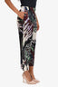 Pleats Please Multicoloured Floral Pleated Pants Size M