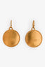 Boucles d'oreilles médaillon Medusa dorées Versace