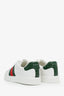 Gucci White Leather Studded Ace Sneaker Size 8 Mens