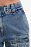 Givenchy Logo Plaque Cargo Jeans Size 26