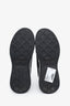 Pre-loved Chanel™ Black Suede Canvas Trim CC Logo Sneakers Size 36.5