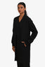 Mackage Black Wool Wrap Long Cardigan Size XS with Belt