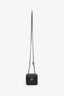 Pre-loved Chanel™ 2021+ Black Leather Disco CC Mini Vanity Crossbody Bag