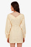 Nanushka Orange Asymmetrical Robe Shirt Dress Size XS