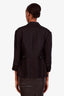 Y's Black Zipper Detail Blazer Size 2