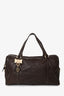 Gucci Brown Leather 'Duchessa' Medium Boston Bag