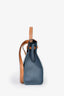 Hermès 2021 Blue/Naturel Canvas Leather Herbag 31