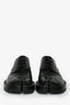 Mocassins Tabi Derby à lacets Maison Margiela en cuir vert/noir, pointure 41 homme