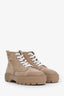 Hermès Brown Suede Itineraire Ankle Boots Size 36