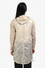 Canada Goose Beige Nylon Midi Rain Jacket Size XS