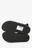 Prada Black Nomad Logo Print Flat Sandals Size 36.5