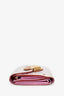 Louis Vuitton x Takashi Murakami White Canvas and Leather Monogram Joey Wallet