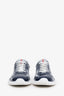 Prada Navy Patent Leather America's Cup Sneakers Size 12 Mens