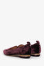 Nicholas Kirkwood Purple Velvet Pointed Toe Flats Size 35