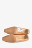 Roger Vivier Nude Patent Leather Buckle Detail 'Belle' Pumps Size 39
