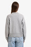 Extreme Cashmere Grey Cashmere 'Chou' Cardigan Sweater Size OS
