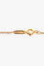 Tiffany & Co. 18K Yellow Gold Heart Key Pendant Necklace