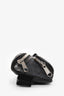 Gucci Black Leather Coated Canvas GG Supreme Belt Bag