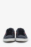 Gucci Grey GG Supreme Canvas Red Python Trim Web Ace Sneakers Size 10 Men's