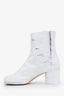 Maison Margiela White/Black Tabi Bianchetto Boots Size 36