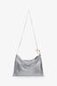 Paco Rabbane Silver/Gold Sparkled Clutch Bag with Chain