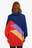 Gucci Multicolour Mohair Blend Wool Turtleneck Sweater Size S