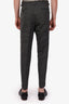 Tom Ford Olive Cotton Silk Trousers Size 48 Mens