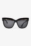 Christian Dior Black/Pink 'DioGraphic' Oversized Tinted Sunglasses