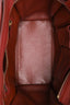 Celine Red Leather Mini Luggage Tote