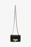 Pre-loved Chanel™ 2014 Black Lambskin Leather 'Golden Class' CC Wallet On Chain