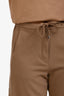 'S Max Mara Camel Wool Straight Leg Trousers Size 6