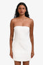 A.L.C. White Strapless Mini Dress Size 00