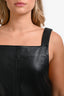Maje Black Square Neck Sleeveless Mini Dress Size 2