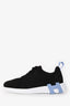 Hermès Black/Light Blue Mesh 'Bouncing' Sneakers Size 37