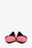 Hermès Pink Suede Crystal Detail Pointed Toe Flats Size 39