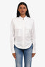 Barbara Bui White Cotton Button Down Shirt Size 40