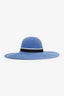 Maison Michel Blue Felt Fedora Hats Size M
