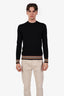 Burberry Black Wool Icon Striped Sweater Size M Mens